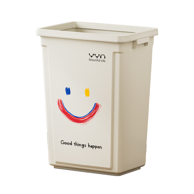 【胖東来同款】轻奢奶油风垃圾桶