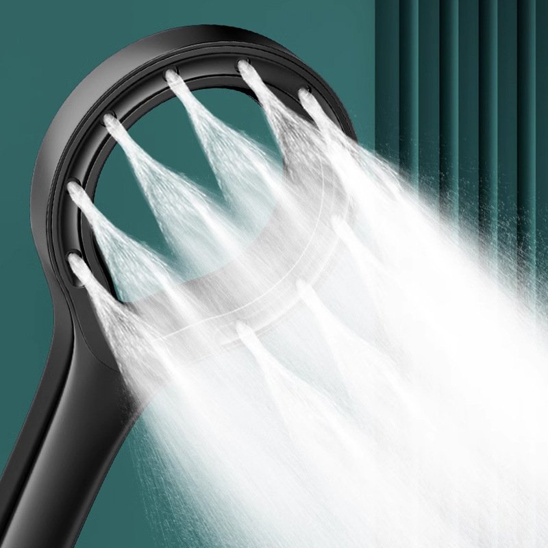 增压淋浴花洒喷头家用沐浴浴室霸淋雨莲蓬头套装热水器加压洗澡浴