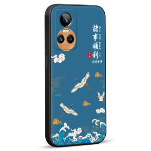昊淘适用于realmegtneo3网红国潮风oppo真我gtneo3手机壳rmx3560全包防摔rmx3562软硅胶opoorealmegtneo3