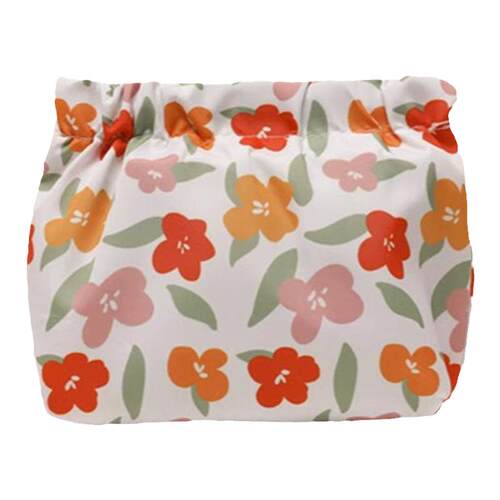 弹片印花化妆包口红收钥匙收纳袋随身便携小型迷你包首饰包零钱包