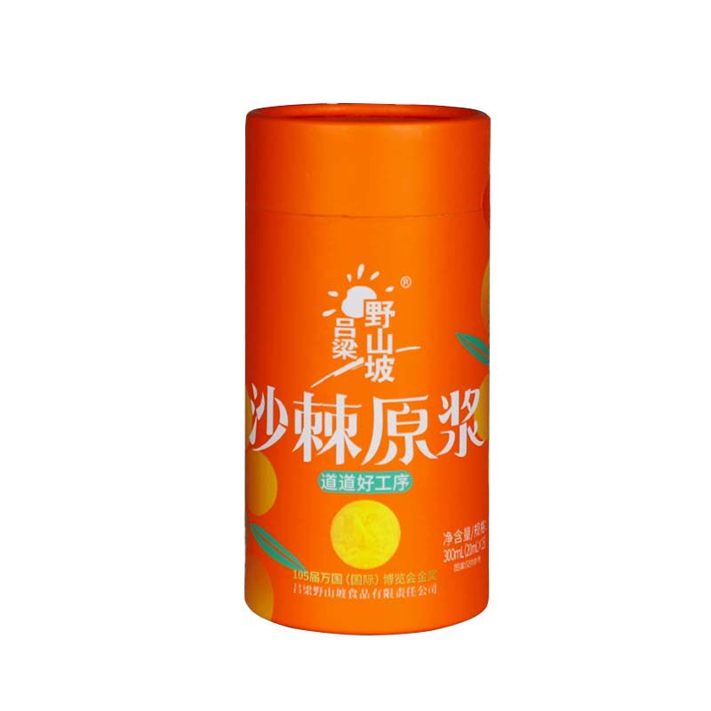 吕梁野山坡生榨沙棘原浆300ml/桶