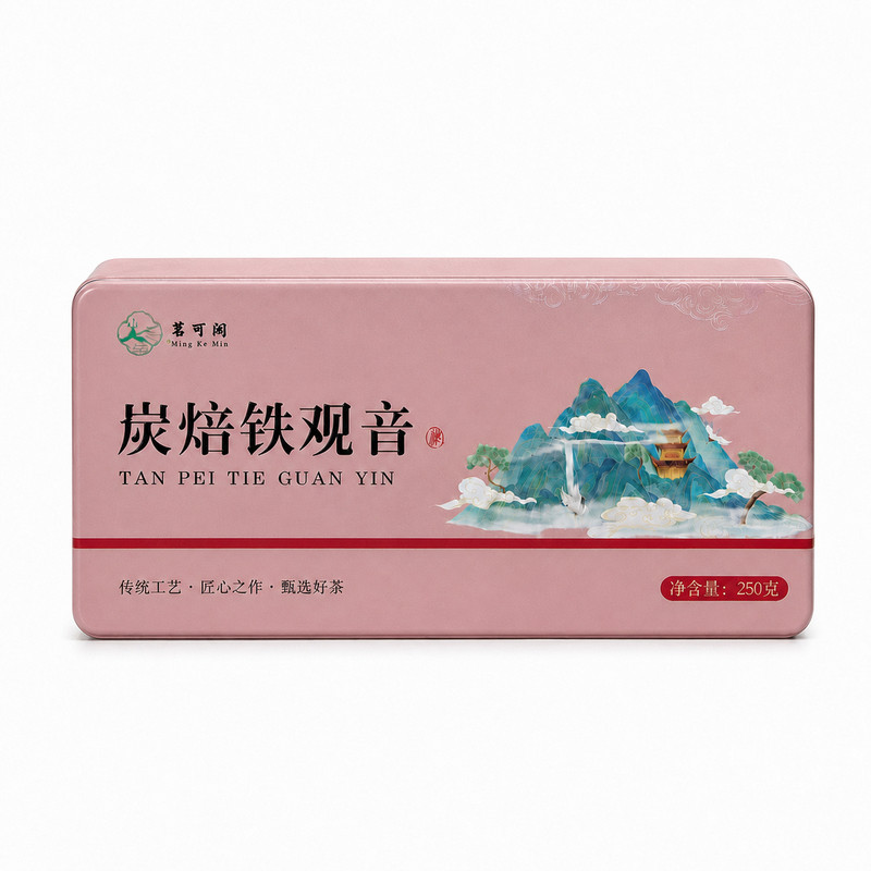 茗可闽炭焙铁观音浓香罐装250克