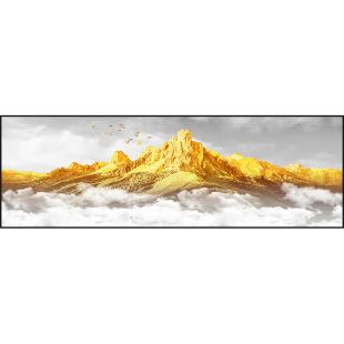 卧室床头背靠金山装饰画客厅挂画自粘中式沙发背景墙贴画壁画贴纸