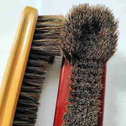 跨境热销9寸马毛毛刷台球刷子用品柔软清洁台球桌直毛专用工具马