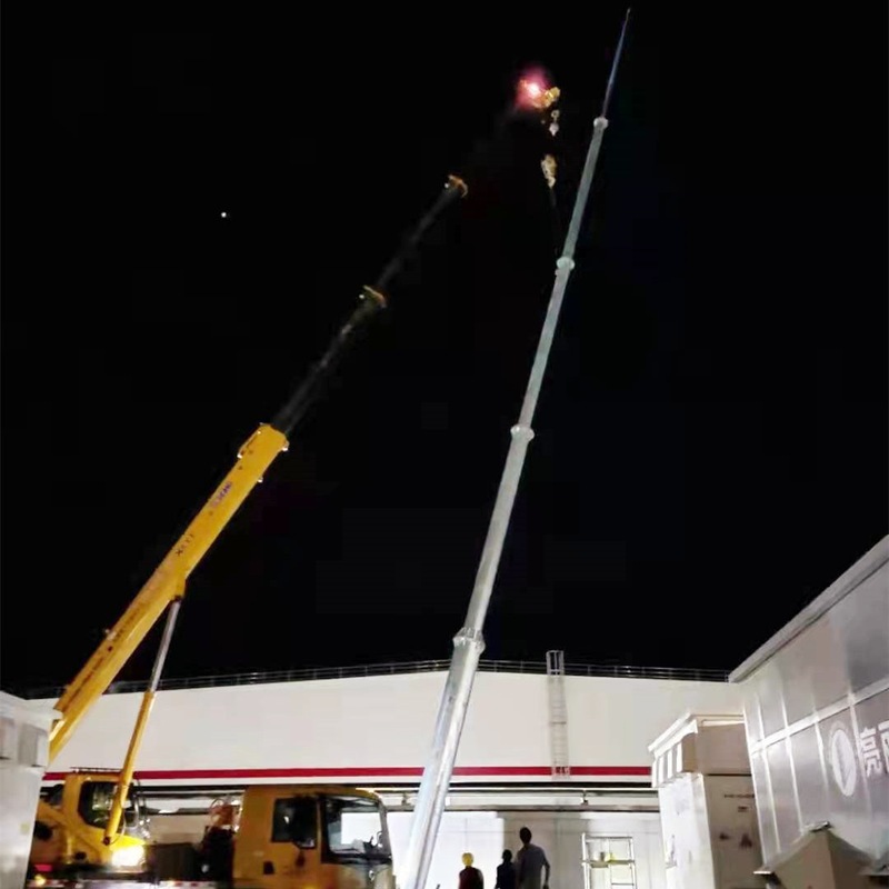 GH系列避雷针20米30米避雷针户外钢结构定制不锈钢支架独立钢管