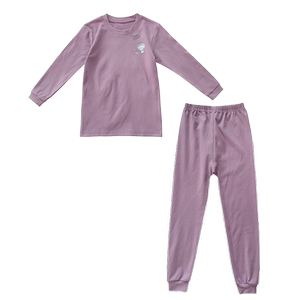 男女童秋冬内衣火山岩保暖套装加厚家居服