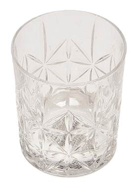 NITORI宜得利家居菱形花纹玻璃杯