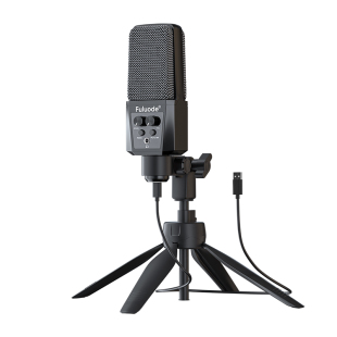 手机专用电容麦克风声卡直播录音全民K歌唱歌设备台式电脑USB话筒