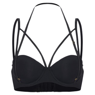 「LA」Carol·原欲暗码丨边界系列*性感镂空交叉细带女士聚拢内衣