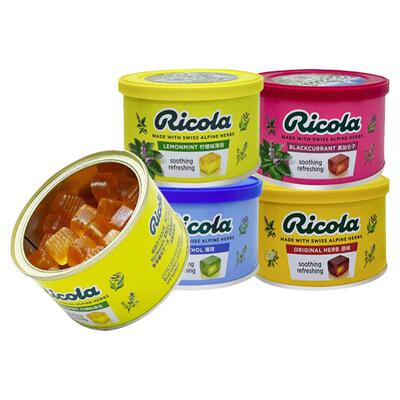 瑞士ricola利口乐润喉糖清新口气