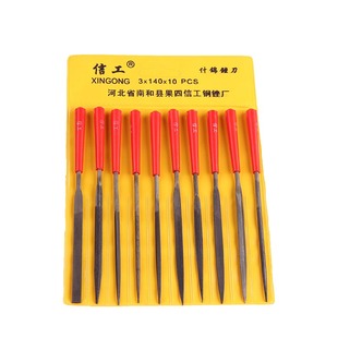 信工什锦锉刀套装木工小搓扁平半圆形三角形方形锉刀金属打磨工具