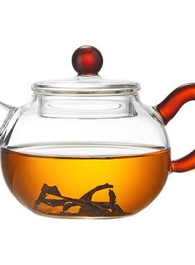 美斯尼玻璃小茶壶一人用泡茶器