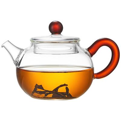 美斯尼玻璃小茶壶一人用泡茶器