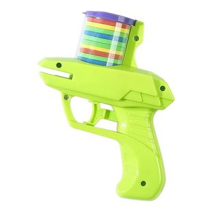 儿童软弹枪玩具萝卜枪飞盘飞碟连发弹射手枪软弹玩具枪男女孩益智