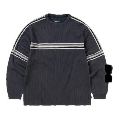 thisisneverthat® Striped Knit L/S Top卫衣套头卫衣男女情侣装
