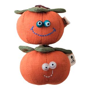 布说原创手工苹果香包DIY材料包柿子小挂件香囊钥匙扣公仔礼盒