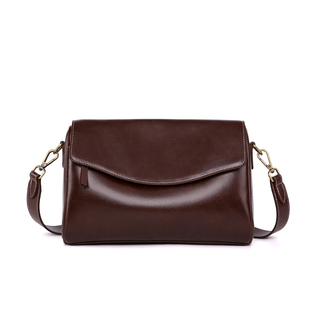 真皮小方包女士2026新款时尚妈妈包斜挎包高级感大容量单肩枕头包