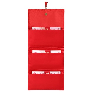 福字红包袋2026新款万元折叠卡位布艺乔迁利是封新年通用压岁马年