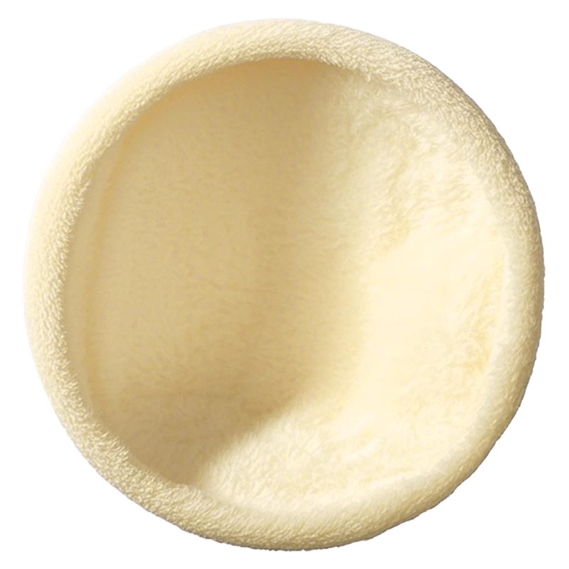 猫窝太空舱垫子圆形猫咪冬天加厚保暖猫睡觉用毛绒睡垫猫咪用品