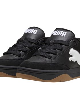 PUMA彪马板鞋男女鞋冬春夏新款黑色面包鞋休闲运动鞋 395022-01