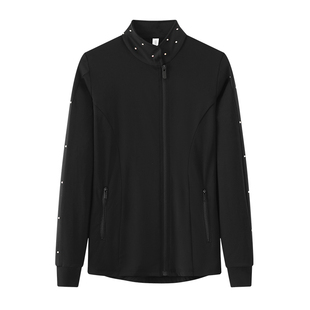 jollybean丨花样滑冰服闪钻紧身加绒夹克外套儿童秋冬上衣Sparkle