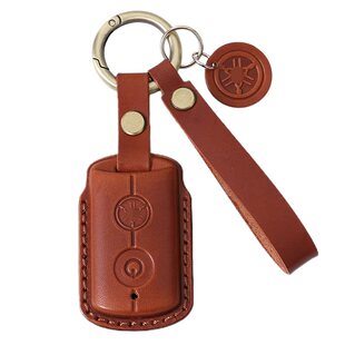 适用于雅马哈XMAX300牛皮钥匙扣 YAMAHA NVX155摩托车专用钥匙套