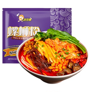 好欢螺螺蛳粉柳州特产美食螺狮粉螺丝粉泡面夜宵方便面