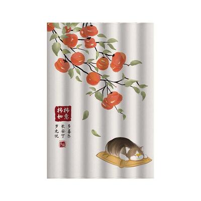 2025新款免打孔挂钩滑轨遮光窗帘