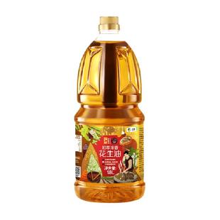 中粮初萃食用油浓香花生油1.8L*1瓶