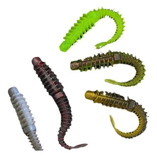 24新款驯鱼高手反螺纹轻舞虫针尾软饵浮水鲈鱼鳜鱼鳟鱼翘嘴软假饵