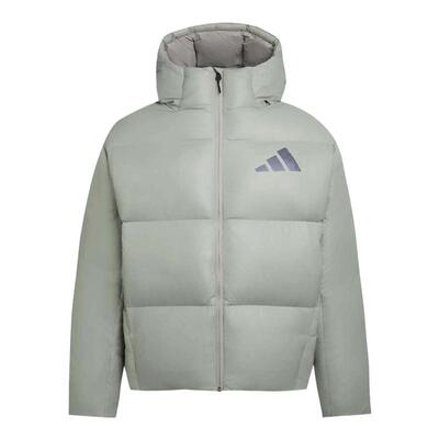 adidas阿迪达斯男子户外运动保暖连帽面包服羽绒服外套KH3981