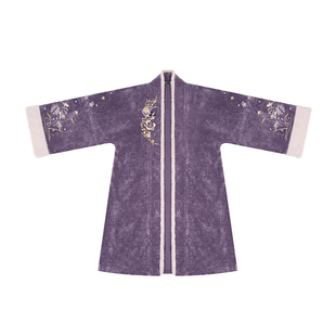 织造司原创宋制汉服【苍兰燕子】秋冬亲肤保暖绣花褙子交领衫旋裙