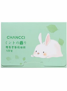 CHANCCI光面吸油纸300张春夏清爽