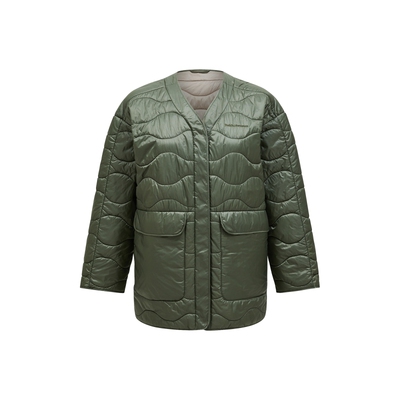 壁克峰女子两面穿棉服