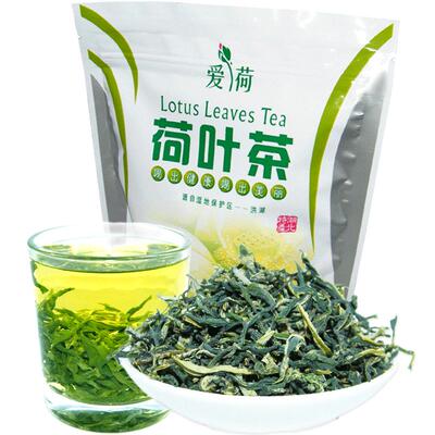 有机炒制50g鲜嫩洪湖莲藕荷叶茶