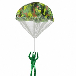 降落伞玩具儿童手抛空投小人幼儿园户外教具男女孩亲子互动户外