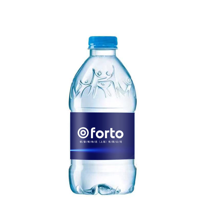 5100矿泉水定制logo标签订做瓶贴