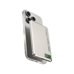 【3C认证】超薄磁吸充电宝qi2认证15W三合一无线充电宝适用苹果16 iPhone17ProMagSafe便携外接电池移动电源