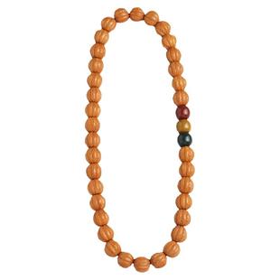 京八棱核桃猴头手串男女文玩配饰阿拉善玛瑙正品盘玩手持手链佛珠