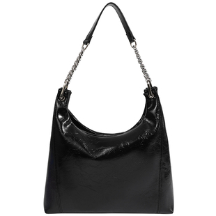 兮兮定制2024新款托特包秋冬大容量通勤包小众复古时尚单肩腋下包