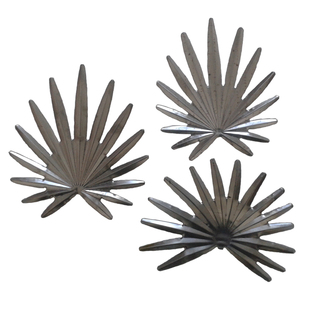 欧世艺铁花铁艺冲压配件批发A181&植物·大小号棕榈树叶 椰子树叶