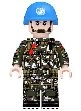 维和士兵步兵营装甲车人仔特种兵