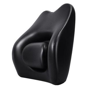 汽车腰靠头枕套装可调护腰神器货车司机主驾驶腰托硬车载座椅靠垫