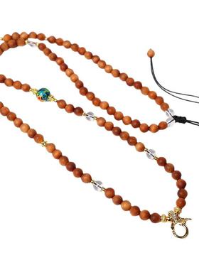 泰伽泰国佛牌链子天然檀木项链