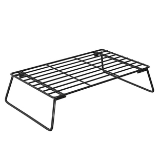 烧烤架笔记本电脑支架19寸散热架桌面r托架平放17寸架子游戏本底座pro16增高架台悬空桌上折叠3垫高液金烘焙