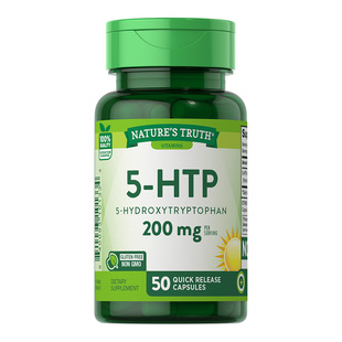 5-HTP五羟基色氨酸加纳籽胶囊改善缓解焦虑压力非褪黑素