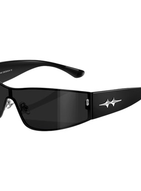 Y2K无框曲面防紫外线墨镜女款