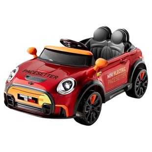 儿童电动车可坐人四轮汽车男女孩可遥控玩具宝宝摇摇摆车充电童车