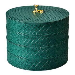 果盘糖盒家用客厅分格干果盘分格干果盒零食盘ins高颜值新款洋气