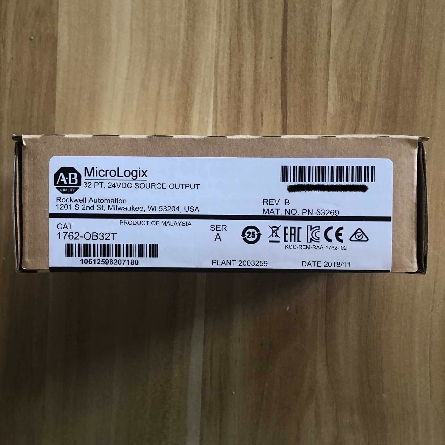 议价1762-OB32T 原装美国AB罗克韦尔PLC模块质保一年MIcroLogix12